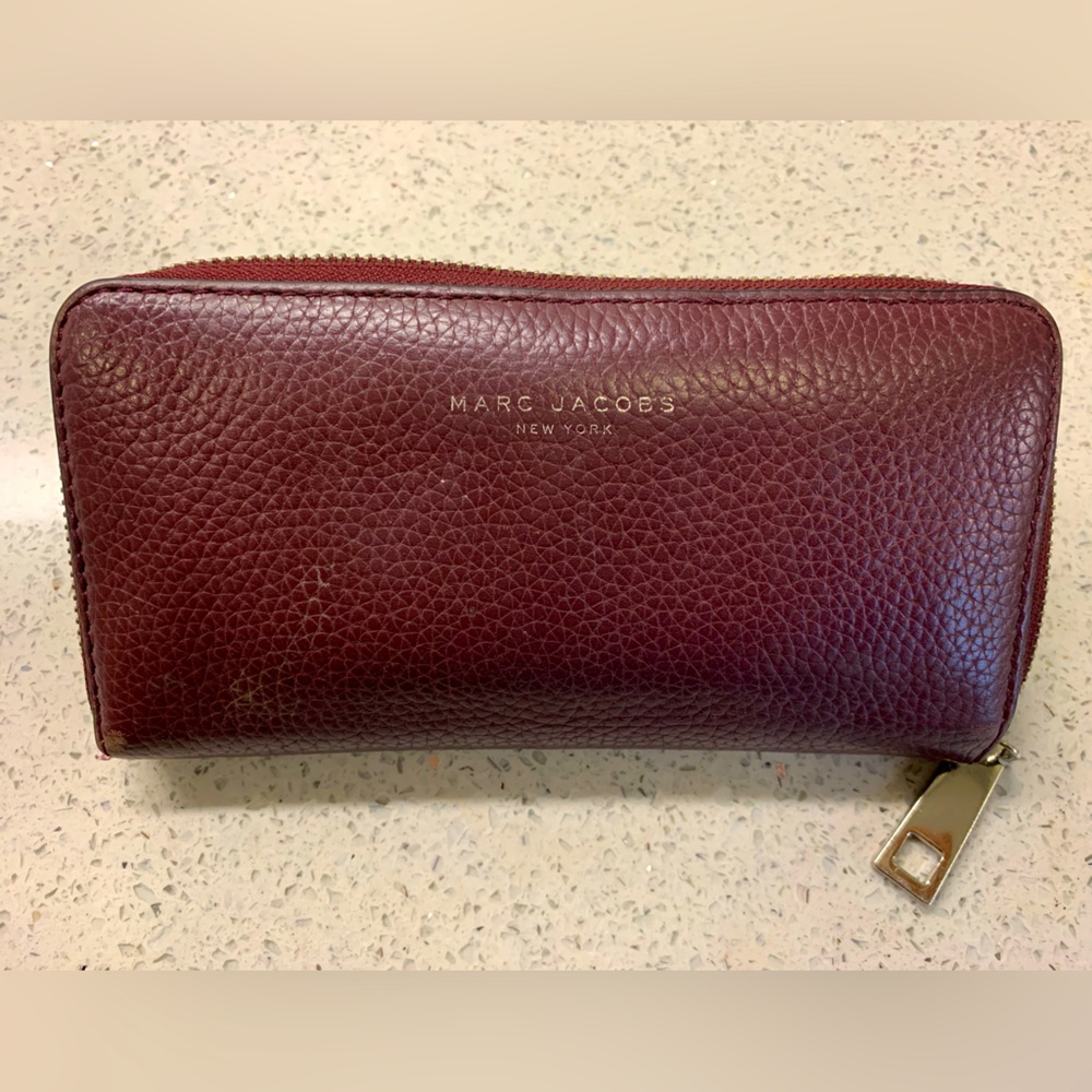 Marc Jacobs Plum/Burgundy Wallet